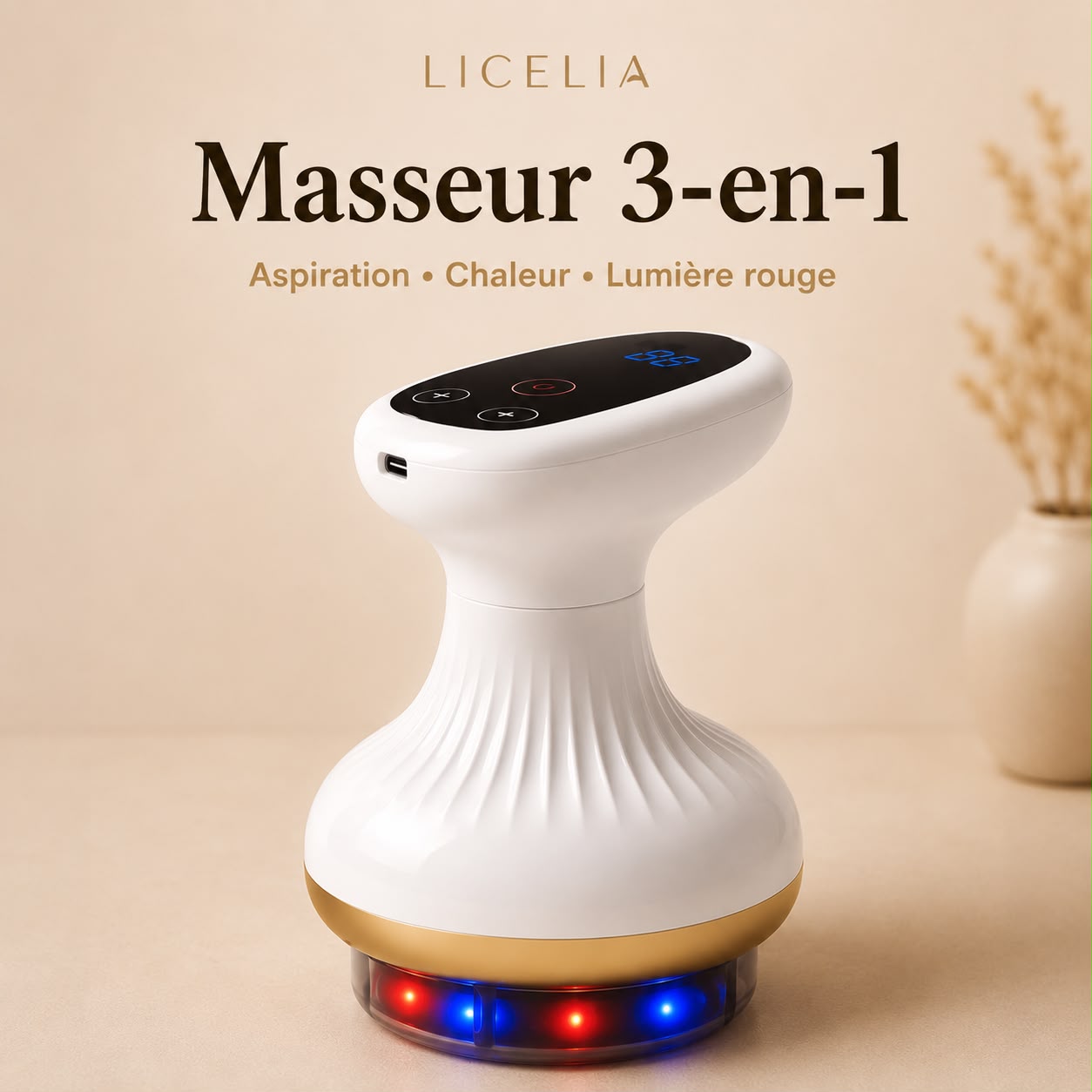 Masseur anti-cellulite LICELIA